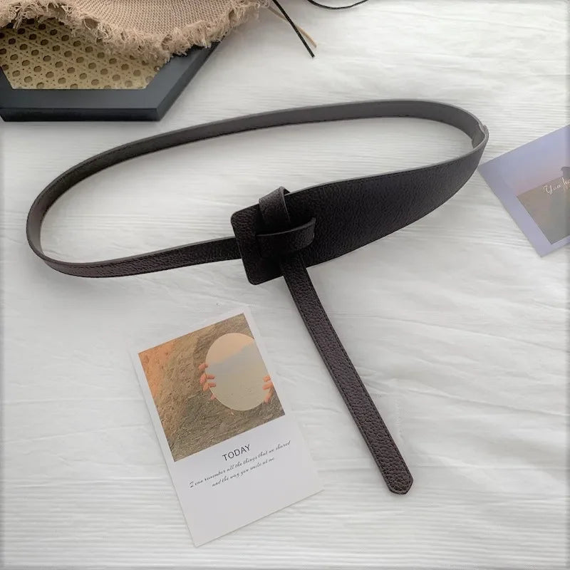 Women’s Designer PU Leather Waist Belt