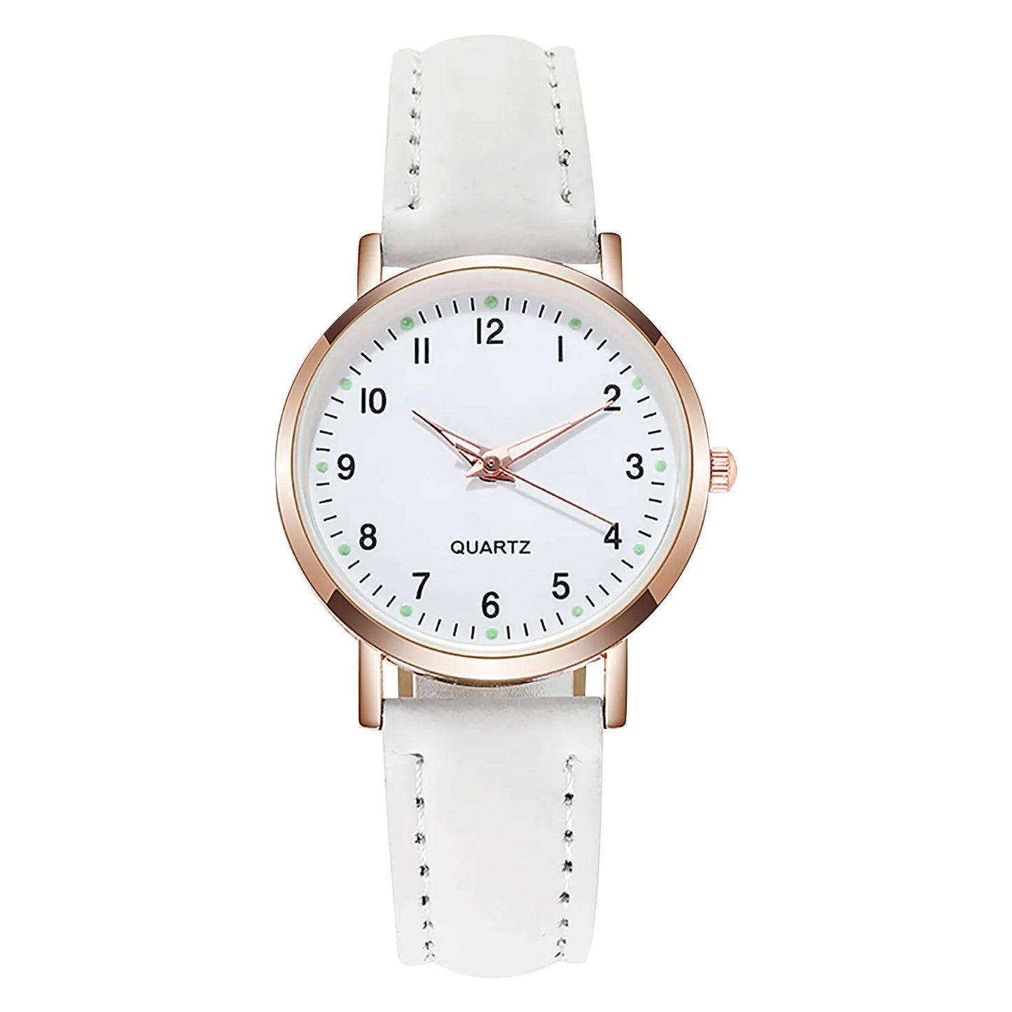 Women’s Luxury Leather Strap Quartz Watch