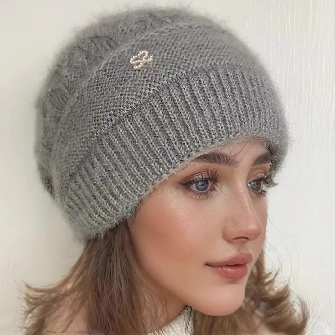 Women’s Winter Double-Layer Knit Hat