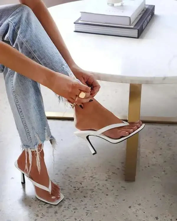 Women’s Thin Heel Flip-Flops