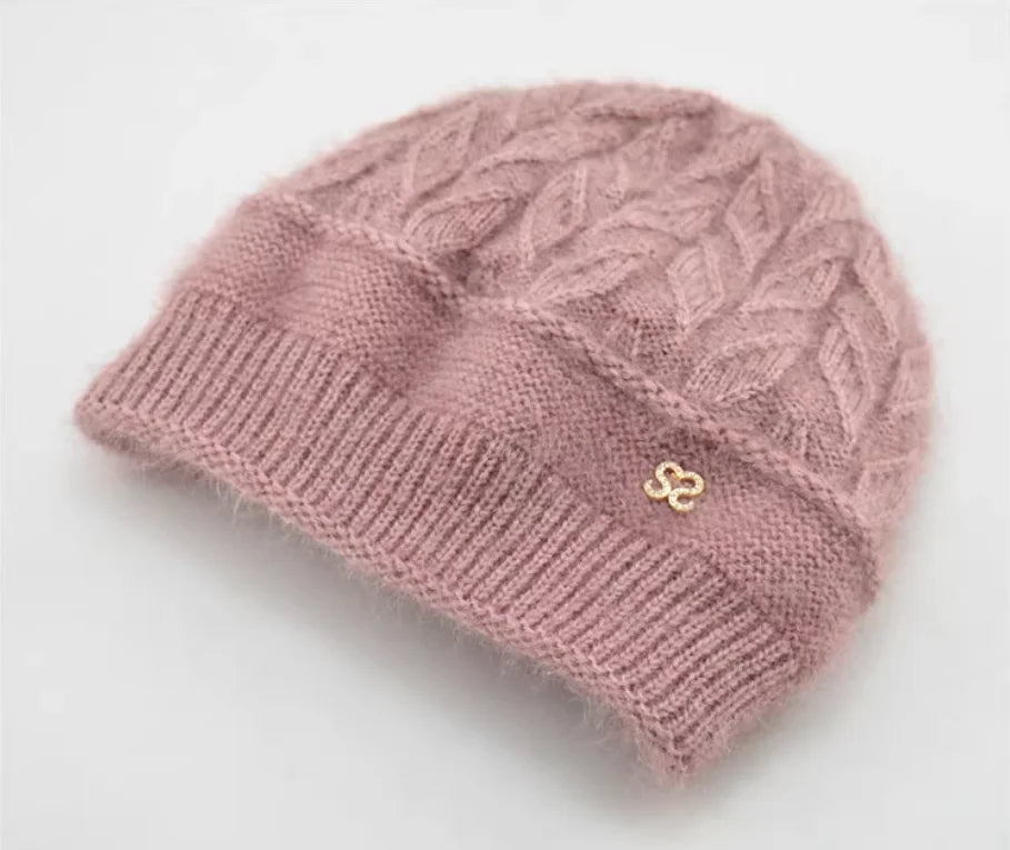 Women’s Winter Double-Layer Knit Hat