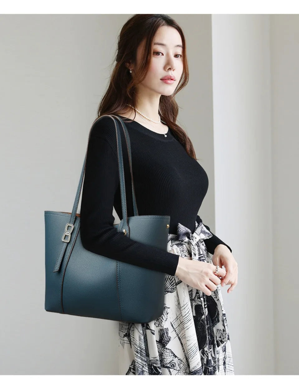 Women’s Luxury Leather Shoulder Tote