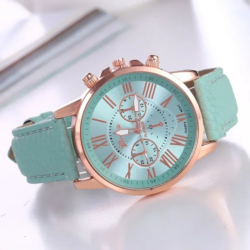 Women’s Luxury Leather Quartz Watch