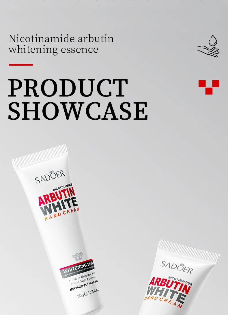 SADOER Niacinamide & Arbutin Hand Cream