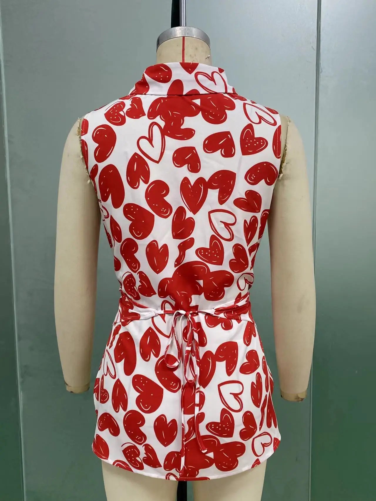 Elegant Blouses For Women Ruffle Short Sleeve Top Fashion Print Shirts & Blouses Youthful Woman Clothes Summer Trend 2025