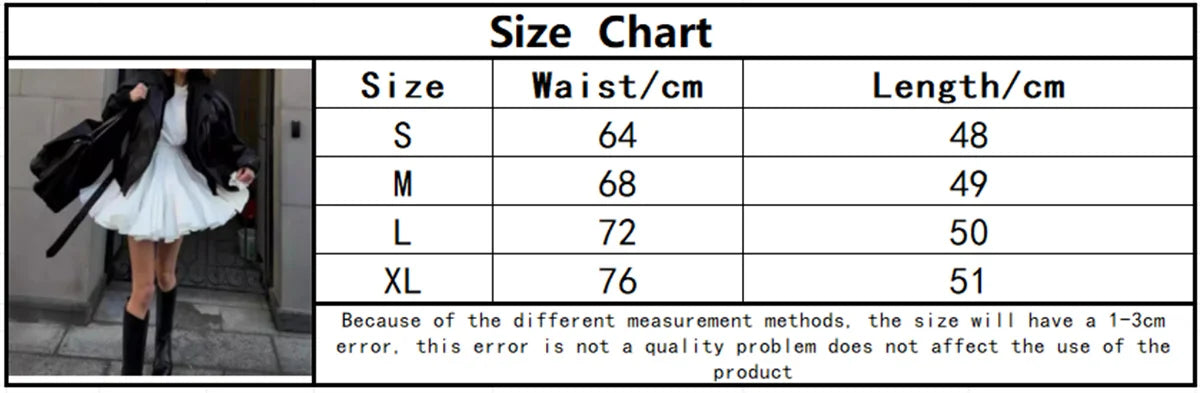 Women’s High-Waist Ruffle Mini Skirt