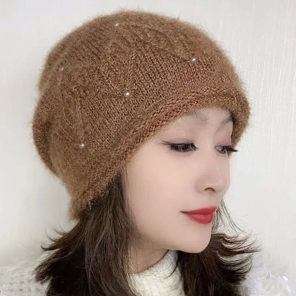 Women’s Winter Double-Layer Knit Hat