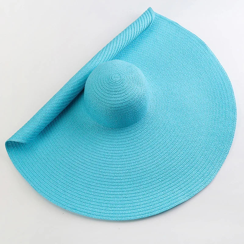 Women’s Oversized UV Protection Straw Hat