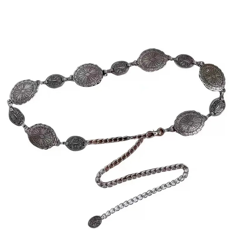 Women’s 2024 Decorative Waist Chain Belt