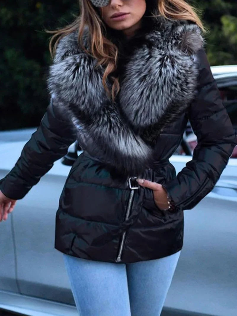 Women’s Slim Punk Winter Coat