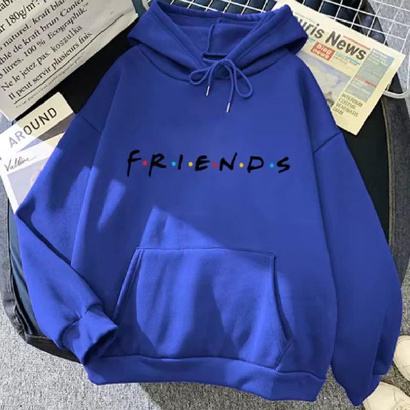 Women’s Friends Print Pullover Hoodie