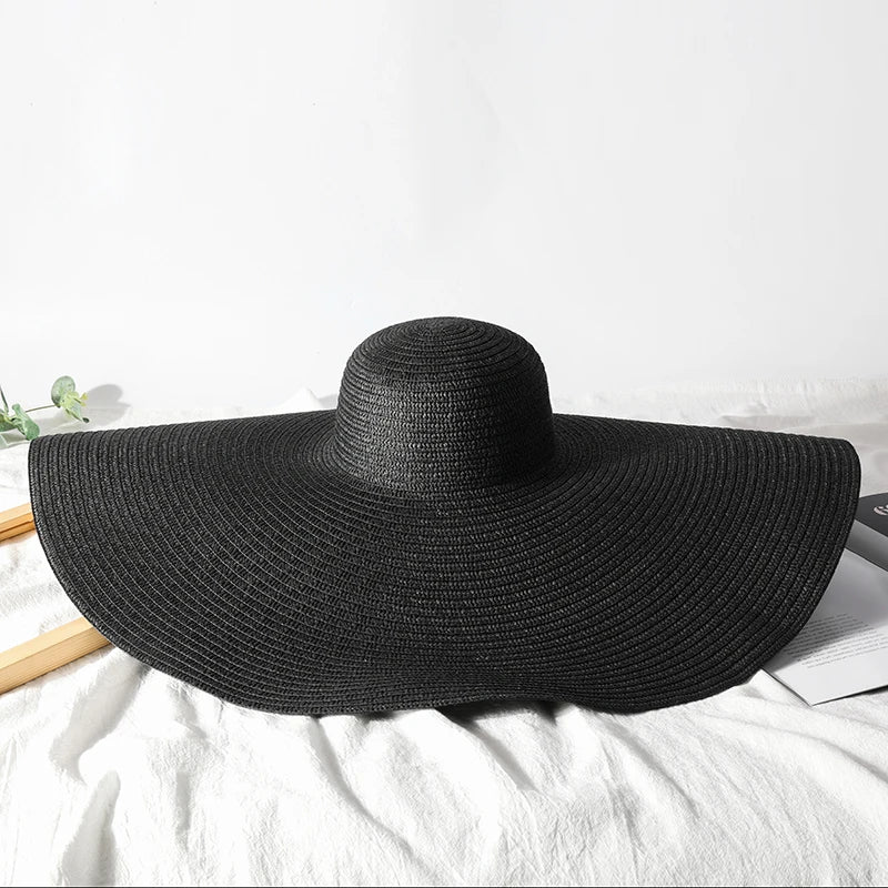 Women’s Oversized UV Protection Straw Hat