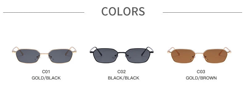 Women’s Small Square Designer Sunglasses