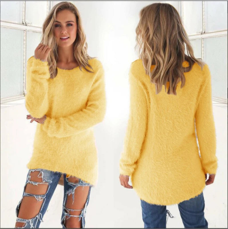Women’s Oversized Knitted Pullover Sweater