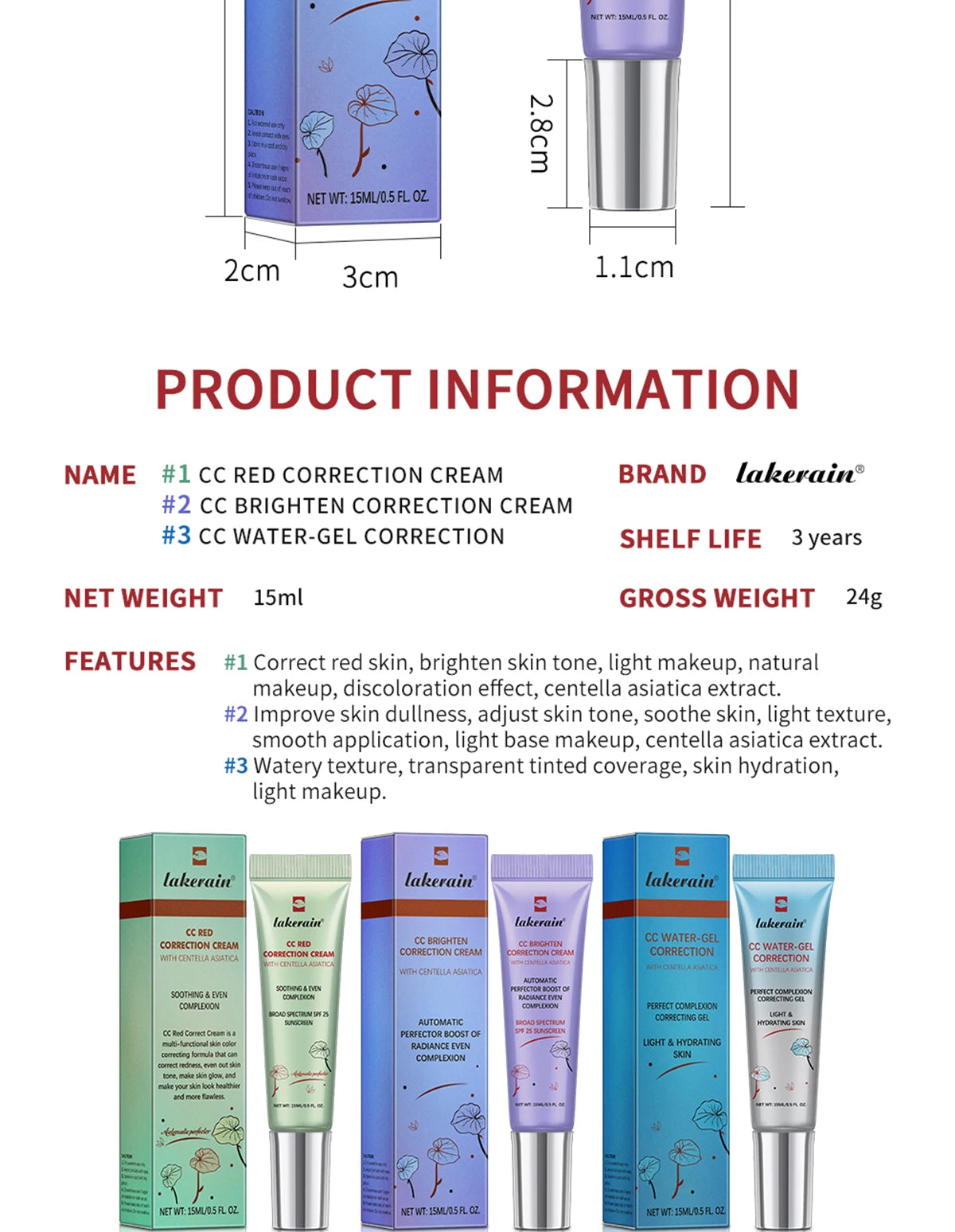 Centella Asiatica Correction Cream