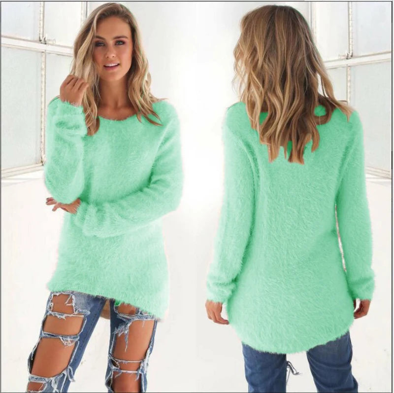 Women’s Oversized Knitted Pullover Sweater
