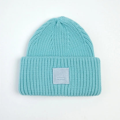 Women’s Wool Blend Smiley Beanie