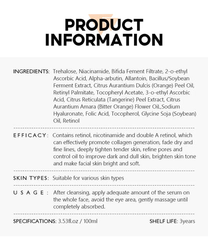 VIBRANT GLAMOUR Retinol Toner