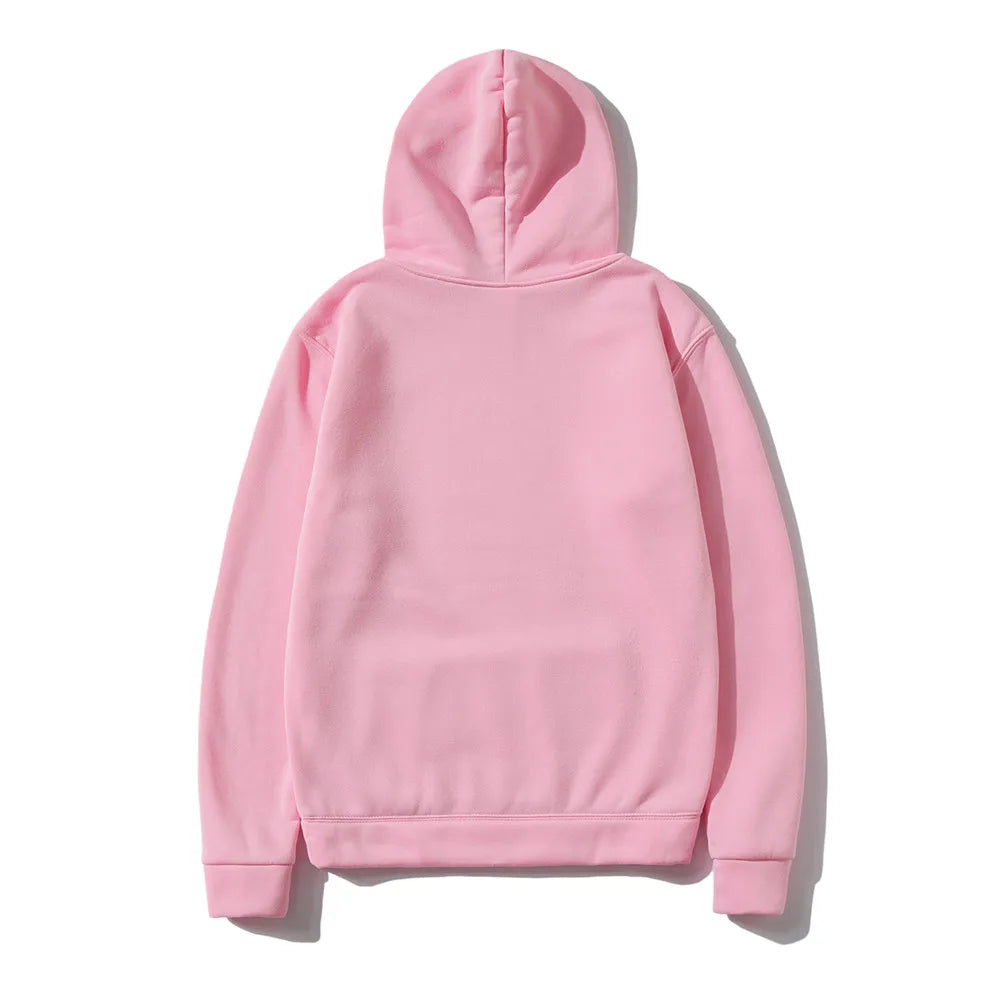 Unisex Solid Color Hoodie – Streetwear Fleece
