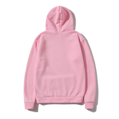 Unisex Solid Color Hoodie – Streetwear Fleece