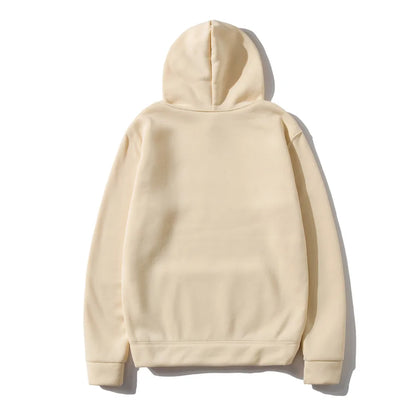 Unisex Solid Color Hoodie – Streetwear Fleece