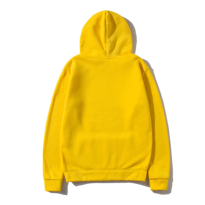 Unisex Solid Color Hoodie – Streetwear Fleece