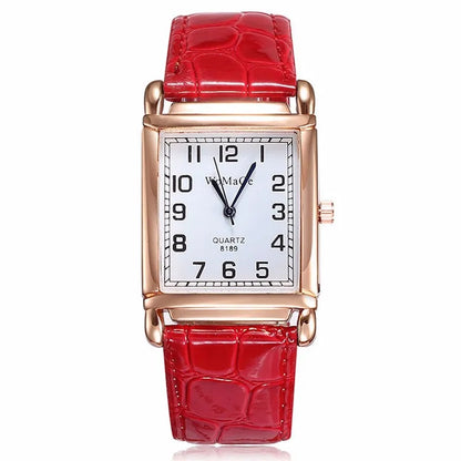 Women’s Rose Gold Square Quartz Watch