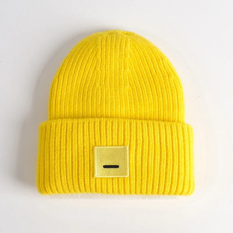 Women’s Wool Blend Smiley Beanie