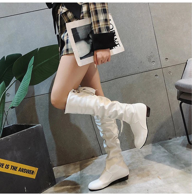 Women’s Knee-High Leather Boots