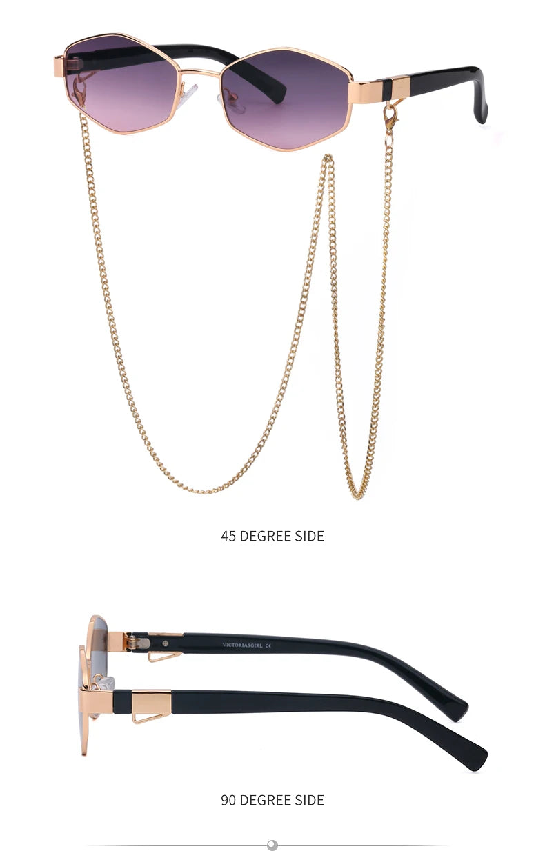 Women’s Small Hexagon Sunglasses