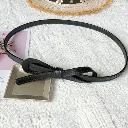 Women’s 110cm Knotted Bow Waist Belt