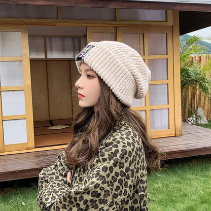 Oversized Knitted Winter Beanie