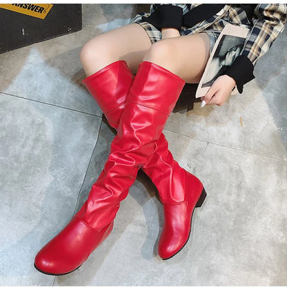 Women’s Knee-High Leather Boots