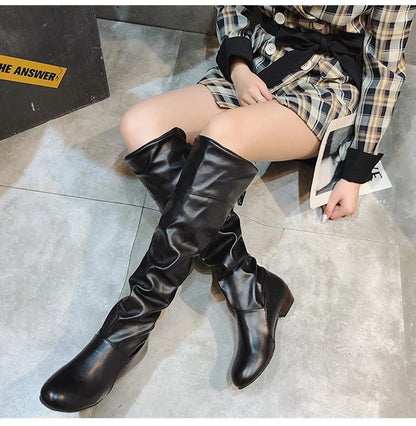 Women’s Knee-High Leather Boots