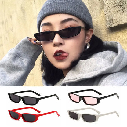 Women’s Retro Small Rectangle Sunglasses