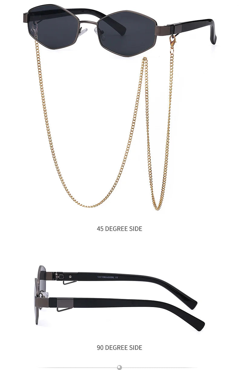 Women’s Small Hexagon Sunglasses