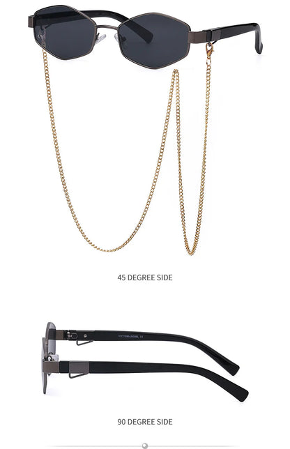 Women’s Small Hexagon Sunglasses