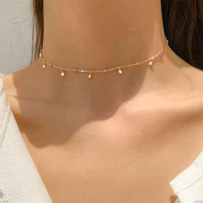 Women’s Silver Geometric Choker
