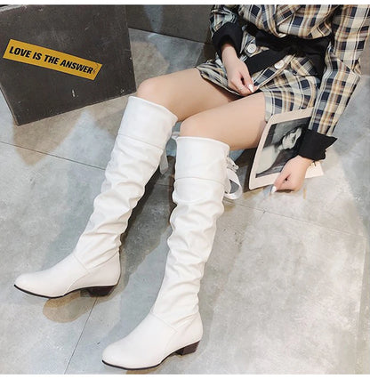Women’s Knee-High Leather Boots