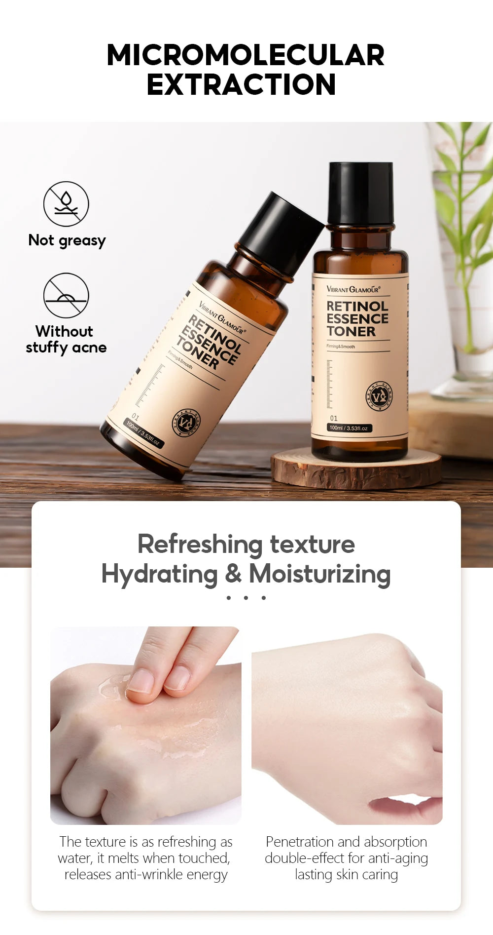 VIBRANT GLAMOUR Retinol Toner