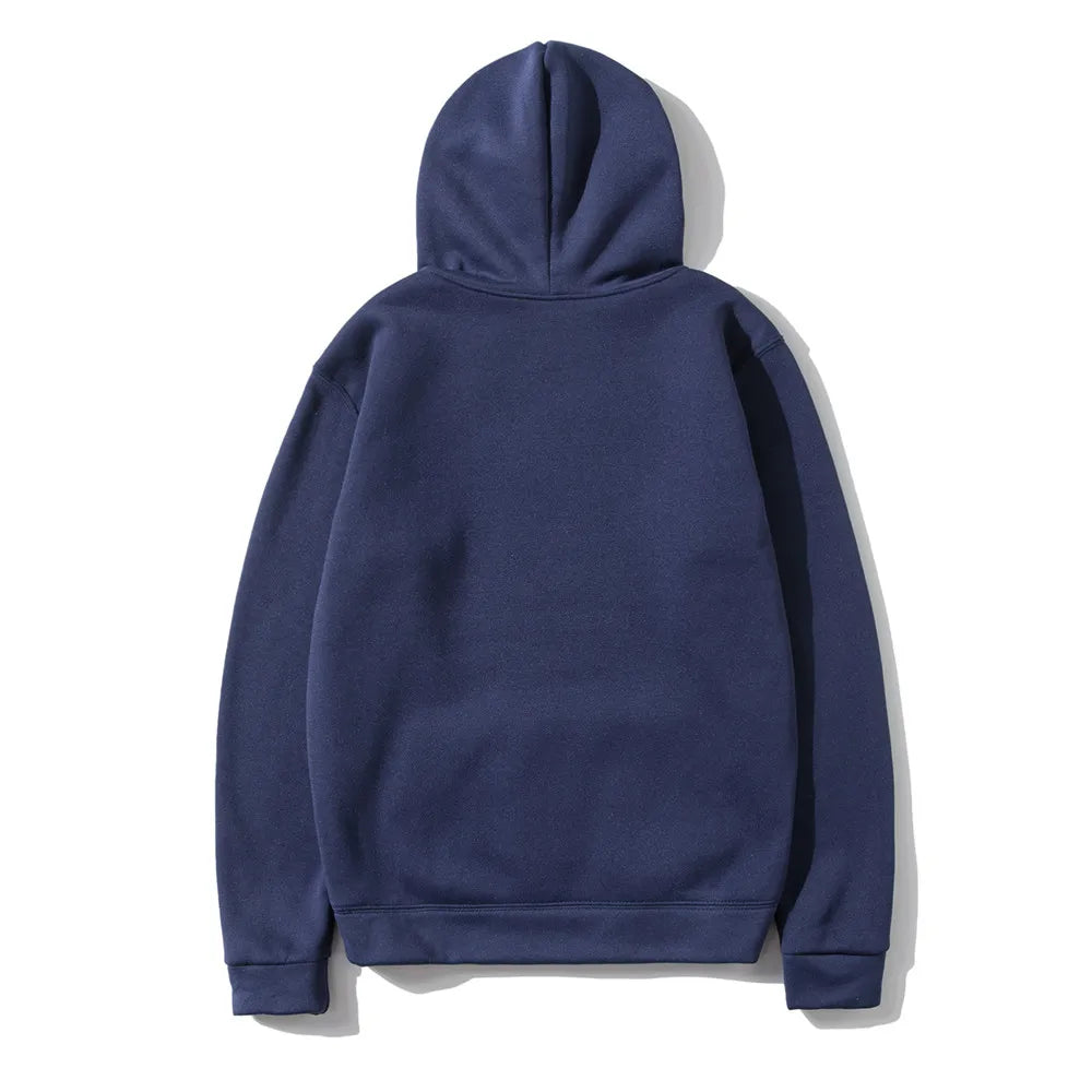 Unisex Solid Color Hoodie – Streetwear Fleece