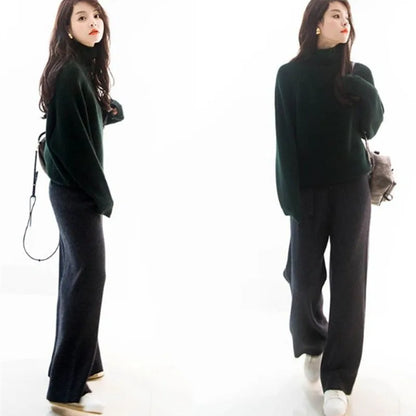 Pants – Soft Wide-Leg Winter Trousers