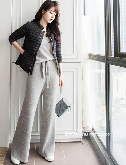 Pants – Soft Wide-Leg Winter Trousers