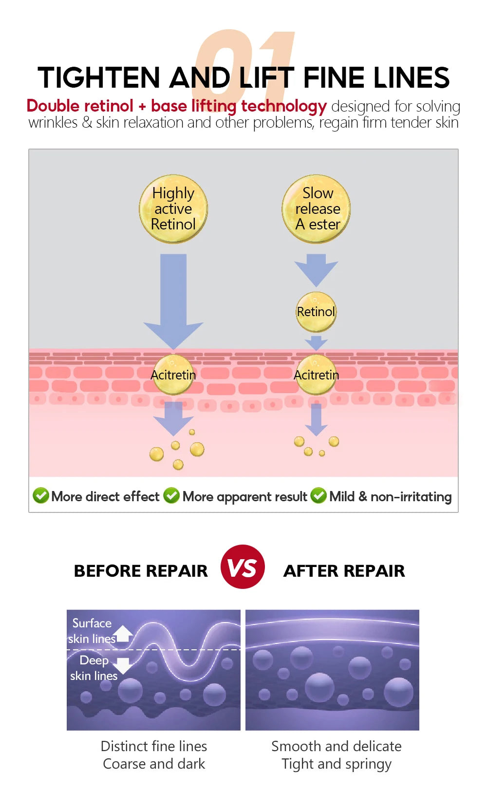 VIBRANT GLAMOUR Retinol Toner