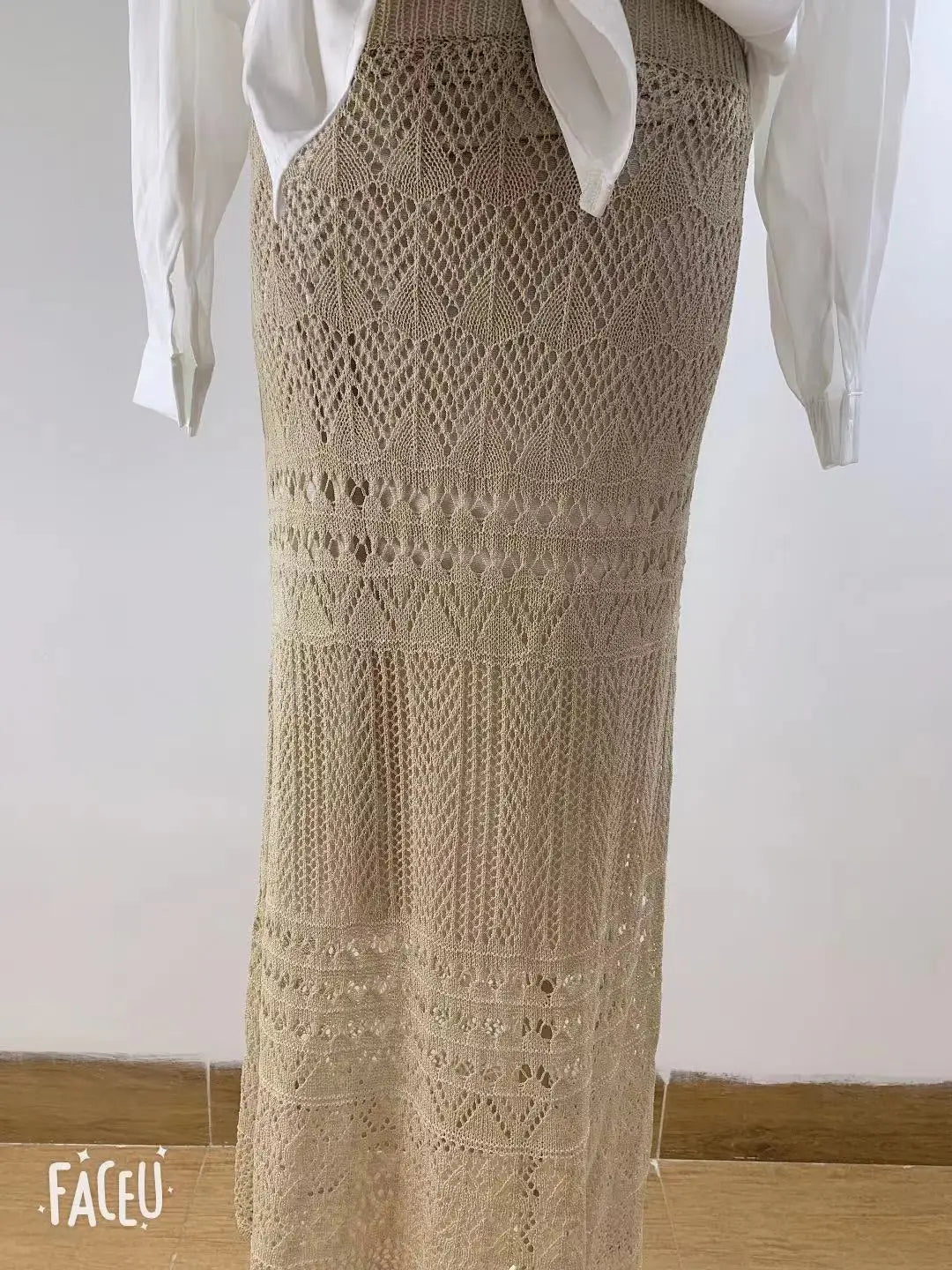 Women’s High-Waist Summer Midi Skirt