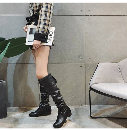 Women’s Knee-High Leather Boots