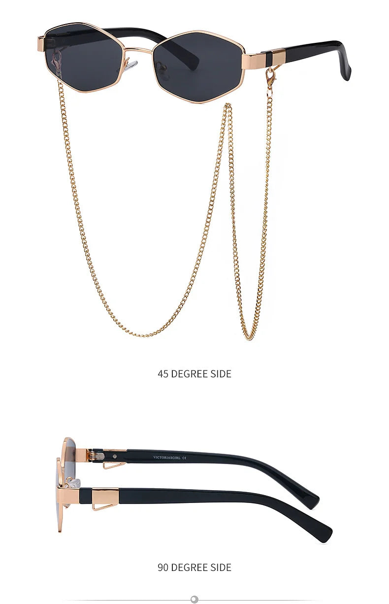 Women’s Small Hexagon Sunglasses