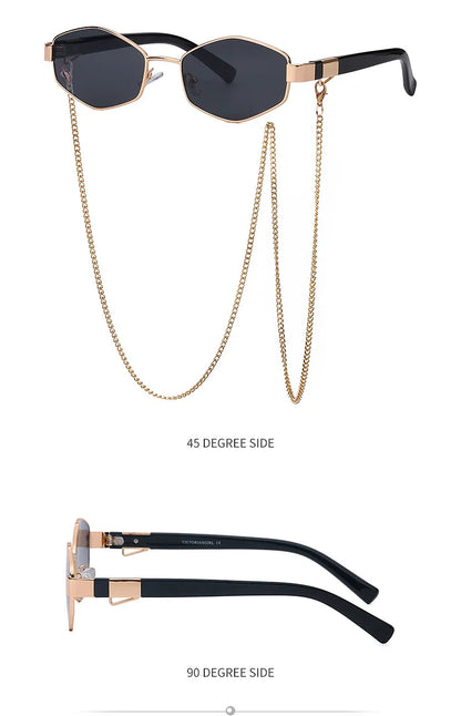 Women’s Small Hexagon Sunglasses