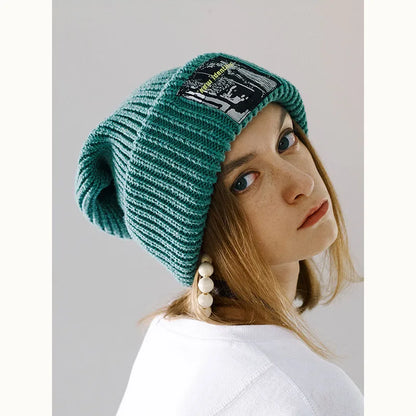 Oversized Knitted Winter Beanie