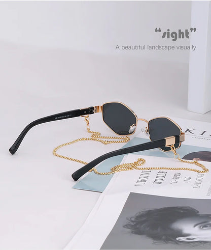 Women’s Small Hexagon Sunglasses